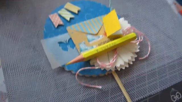 Скрапбукинг / Обзор открыток и топперов школьной тематики / учителю смотреть онлайн