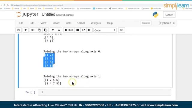 NumPy Tutorial Part - 2 | Numpy Python Tutorial | Numpy Tutorial | Python Training | Simplilearn смотреть онлайн
