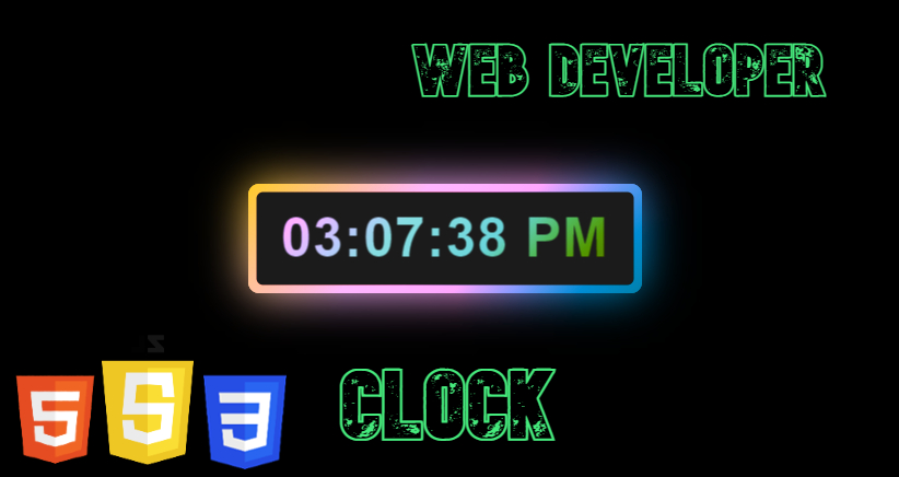 Часы с использованием html css и javascript. смотреть онлайн
