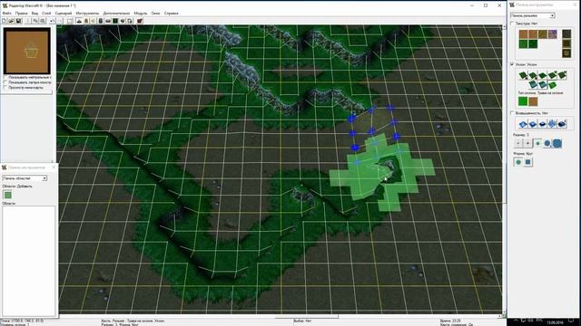 Редактор карт Warcraft 3( Варкрафт 3). Урок 2. (Как научиться создавать землю, аки Господь) смотреть онлайн
