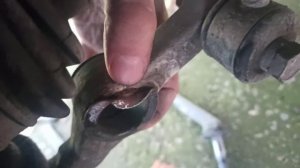 Замена шарниров растяжки на Ладе Гранте.