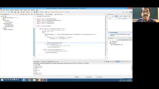 Importing CSV Data for Data Analysis in Java смотреть онлайн