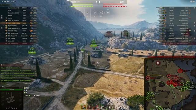 World of Tanks- В поисках Ваншотов FV4005 ..) #world_of_tanks #танки смотреть онлайн