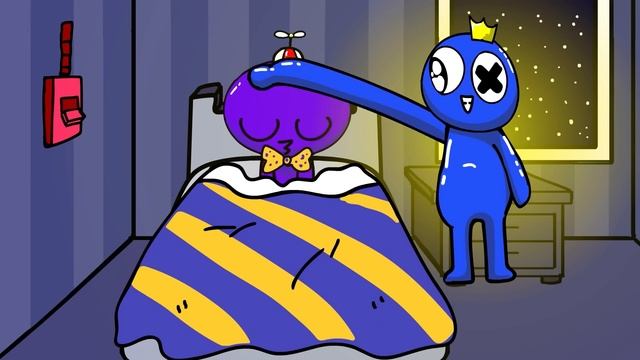 Tuck Baby RBF into bed ANIMATION COMPLETE EDITION | Roblox Rainbow Friends Animation смотреть онлайн