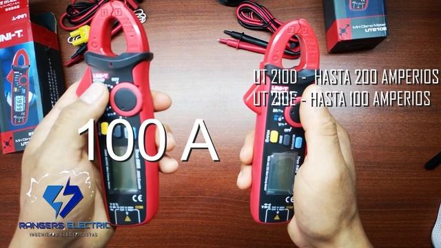 PINZA AMPERIMETRICA uni-t UT210D VS UT210E ⚡CARACTERISTICAS⚡ смотреть онлайн