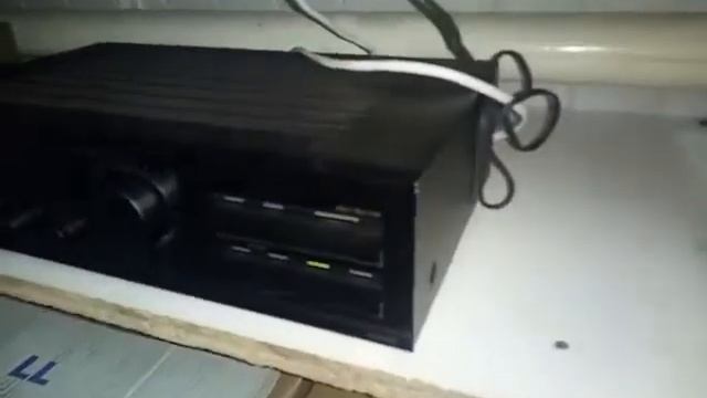 Кассетная дека Pioneer T-300SR и усилитель Onkyo A-812XG смотреть онлайн