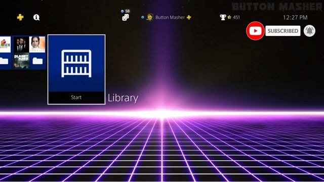 Neon Drive Grid - dynamic Theme - PS4 - (Bundled only with Neon Drive Game) смотреть онлайн
