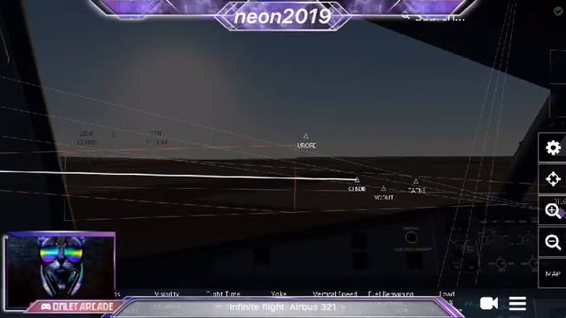 Летаю в Infinite Flight Simulator на A321 смотреть онлайн