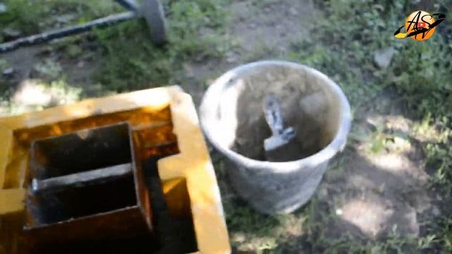 Наборные модульные столбы .Состав бетона. Форма стеклопластик смотреть онлайн