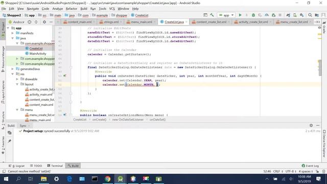 CMSC 305 - Create Shopping List UI Validation смотреть онлайн