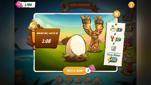 Angry Birds 2-hatching New Hatchling-first Feeding