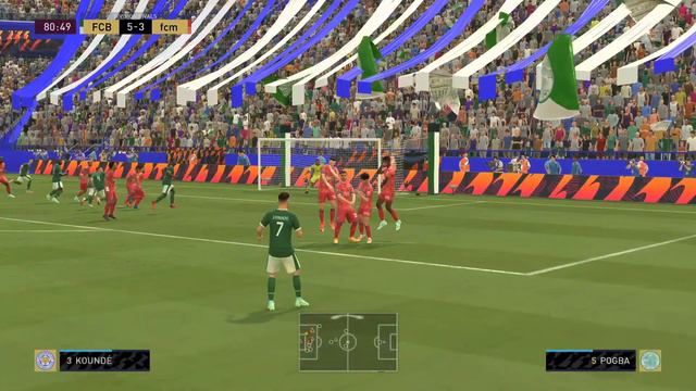 FIFA 22 Bruno Fernandes Free Kick смотреть онлайн