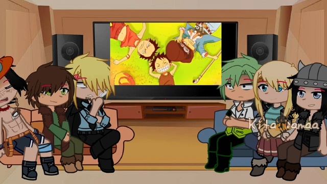 ONE PIECE X HTTYD REACT TO EACH OTHER 3/3 || kita-samaa смотреть онлайн