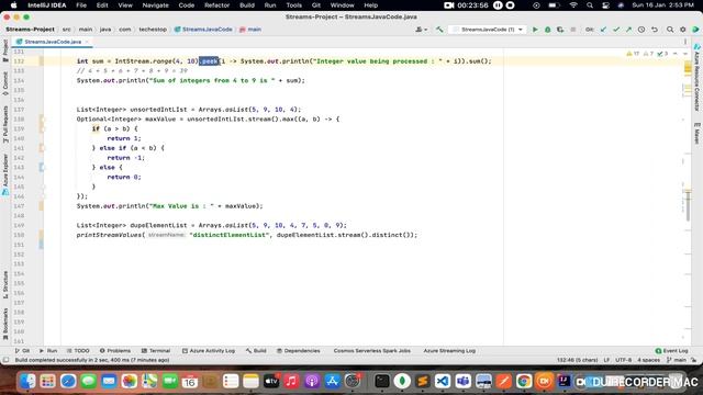 Streams in Java 8 смотреть онлайн
