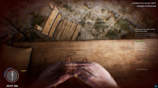 Хоррор паркур. Первый взгляд. Игра Die Young. смотреть онлайн