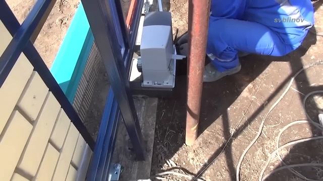 Автоматические откатные ворота смотреть онлайн