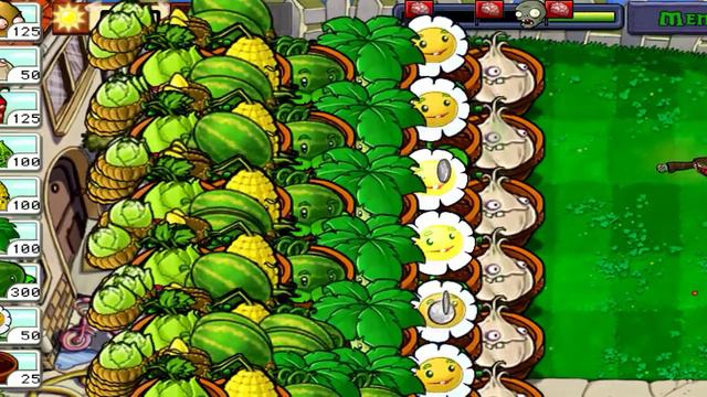 Plant Vs Zombie Hack | All Roof Plant Vs All out Zombie (Who will win) смотреть онлайн