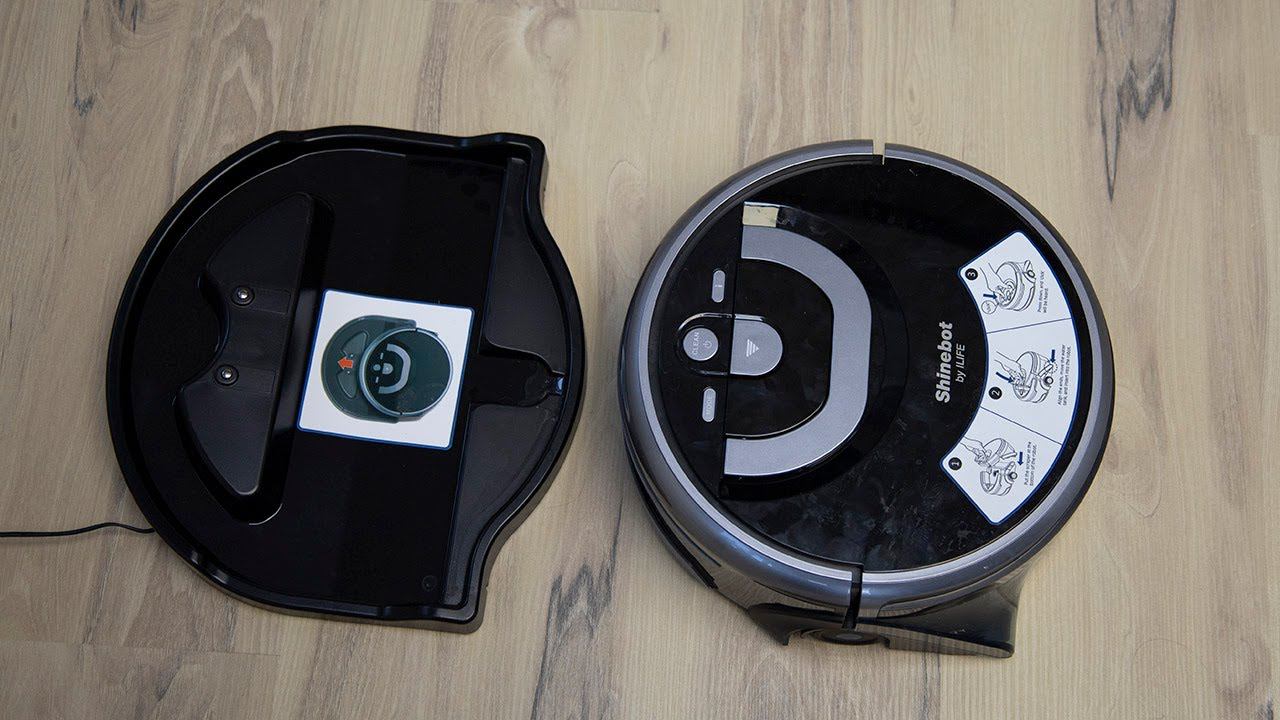 Робот полотер iLife Shinebot W400 смотреть онлайн