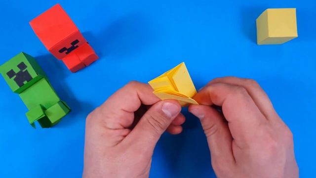 Easy! Origami Minecraft - Tutorial. Paper Craft Ideas to Make at Home смотреть онлайн