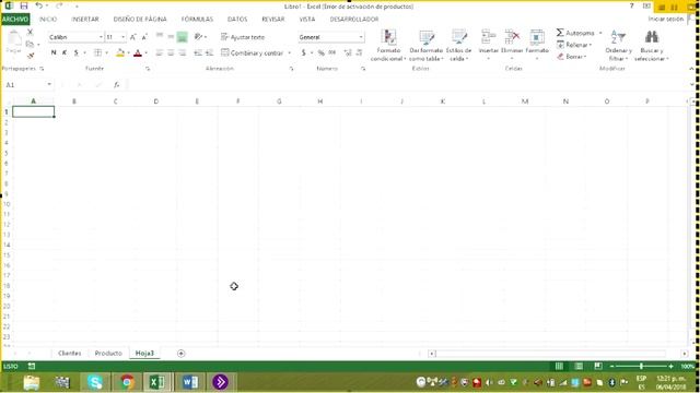 Actividad 1 la Interfaz de Excel 2016 смотреть онлайн