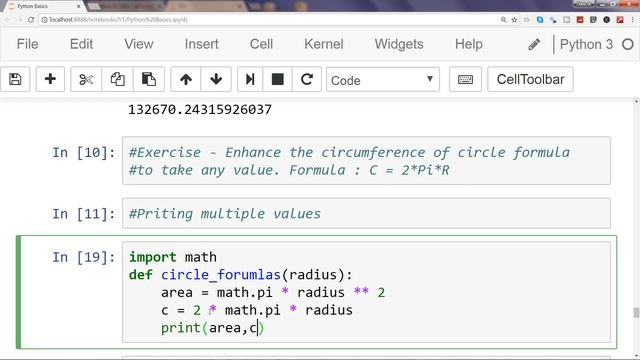 Python 3 Programming Tutorial - Function | How to print multiple values from a python function смотреть онлайн