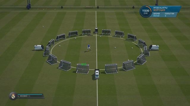 Fifa 16 Развитие навыков ПАСЫ [Пас низом]