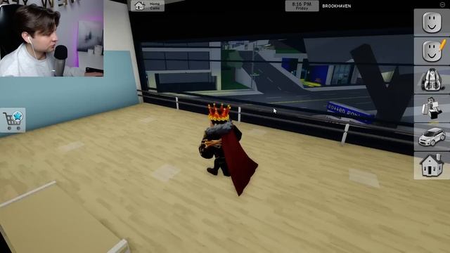 Провел ВСЮ НОЧЬ в Торговом Центре в Брукхейвен РП Роблокс. 24 часа челлендж Brookhaven RP Roblox смотреть онлайн