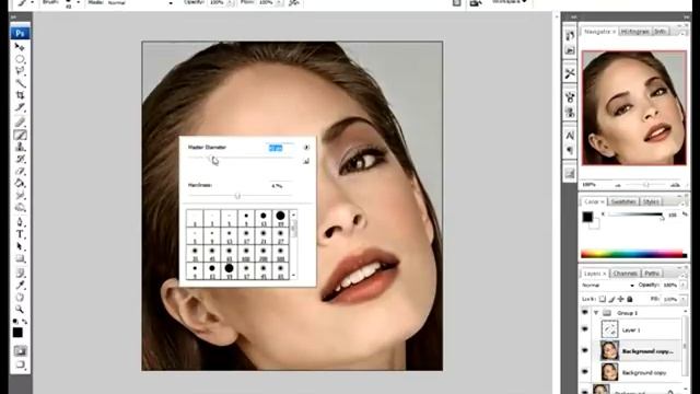 Photoshop Burn tool смотреть онлайн