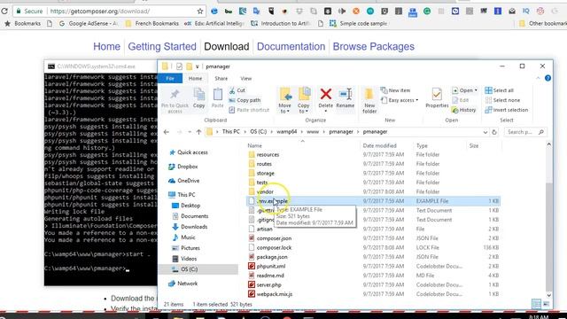 Laravel 5.5 tutorial 3 how to install laravel смотреть онлайн