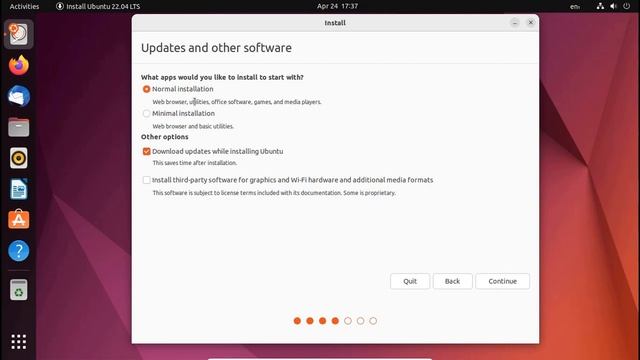 How to install Ubuntu 22.04 LTS on Oracle VirtualBox in Windows 11 | VirtualBox | Ubuntu 22.04 LTS смотреть онлайн