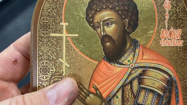 Печать ИКОН на УФ принтере.. смотреть онлайн