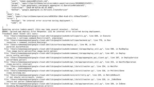 Appengine deployment failed with custom docker file смотреть онлайн