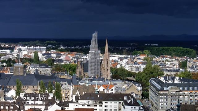 Strasbourg Alsace - Vu du Haut de la Cathédrale - Enya - Dreams Are More Precious - HD / HQ смотреть онлайн