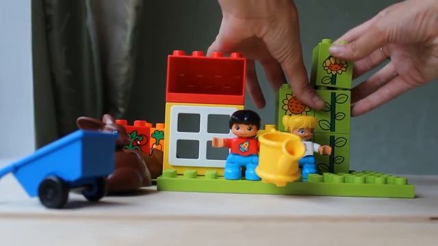 Обзор ЛЕГО ДУПЛО Мой первый сад LEGO DUPLO