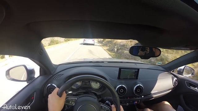 Audi S3 Sedan Vs Porsche Boxter S In South-France
