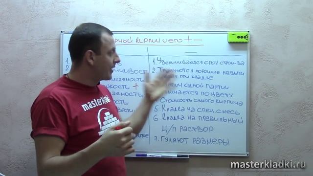 Клинкерный кирпич его плюсы и минусы - [© masterkladki] смотреть онлайн
