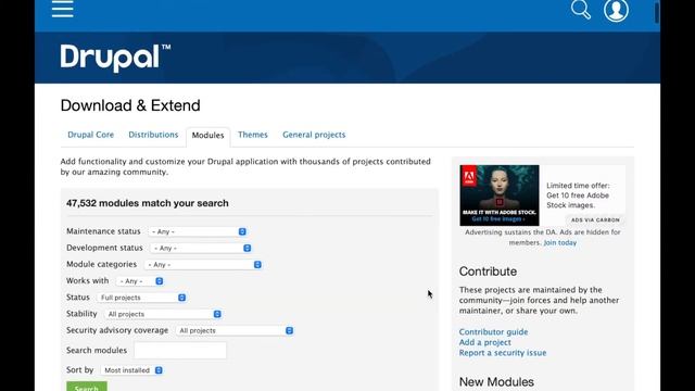 Drupal — что такое модуль? смотреть онлайн