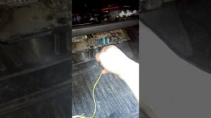 Принудительное включение вентилятора