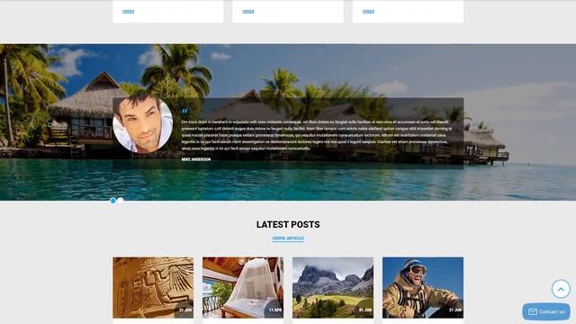 Travel Agency Responsive Joomla Template by RockThemes - 53362 смотреть онлайн