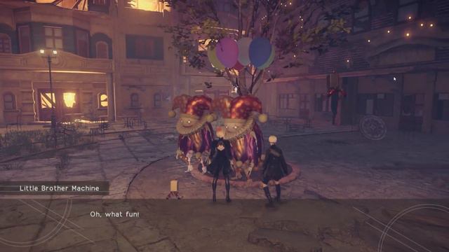 Nier: Automata | UM PARQUE DE DIVERSÕES? | Gameplay PT-BR Português | Parte 16 | Madrugatina смотреть онлайн