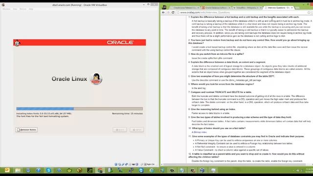 2 Creating VM,Installing OEL and VBox Guest Additions смотреть онлайн
