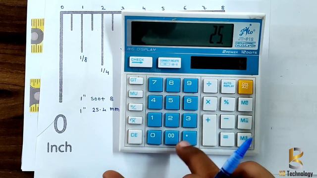 How to Read measurement Tape / feet / inch /meter / milimeter / Centimetre / soot / by KB Technolog смотреть онлайн