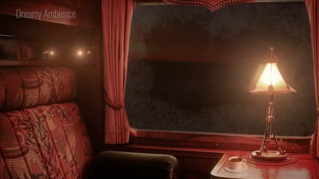 Sleeping In A Cozy Compartment Of A Night Train | Train Sounds For Sleep, Relax & Study смотреть онлайн