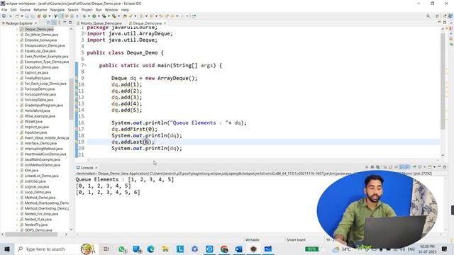 Deque Interface & ArrayDeque (Collections) | Tutorial 87 смотреть онлайн