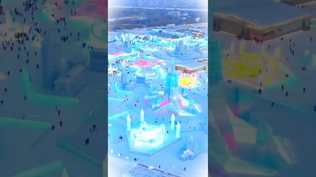 Ice land #china мұз айдыны харбин ледовый дворец смотреть онлайн