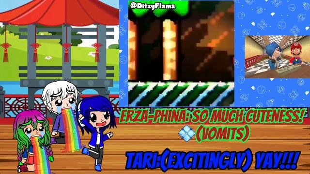 Gacha Reacts (OC's & more)—Mario reacts to Nintendo Memes 6 ft. Tari by @SMG4 смотреть онлайн