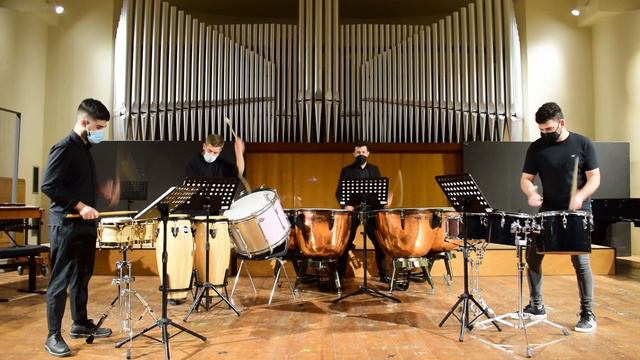 Anthony J.Cirone - 4/4 for four “Umberto Giordano” Percussion Ensemble смотреть онлайн