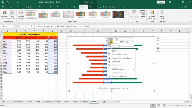 How to Create a Tornado (Butterfly) Chart in Microsoft Excel смотреть онлайн