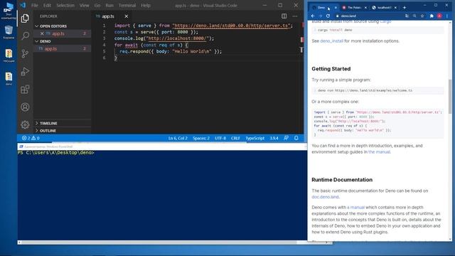 Deno возможная замена Node.js смотреть онлайн