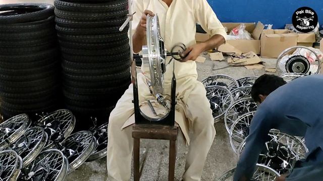 Electric Bike Motors Factory || Hub Motor Manufacturing смотреть онлайн
